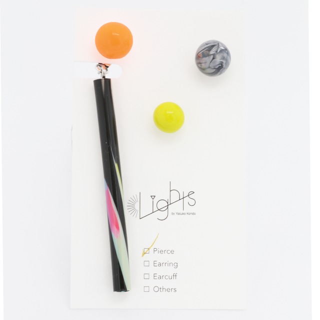 Lights50/ライツ/trioピアス