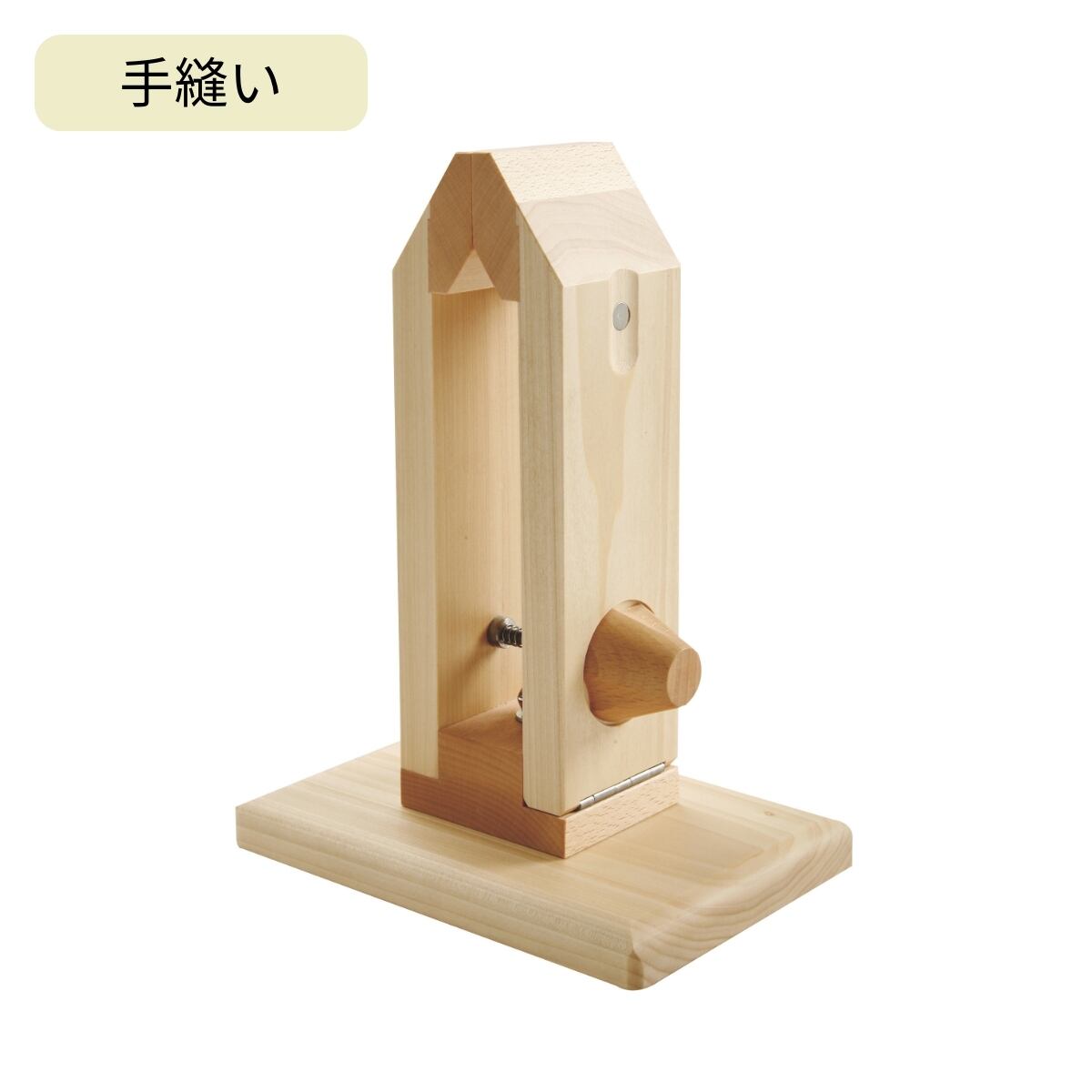 PCスタンド　軽井沢彫り　工芸品　高級　1点物　職人手作り クラフト社 テーブルポニー / 270×200×140mm / 挟んでスムーズに手縫い