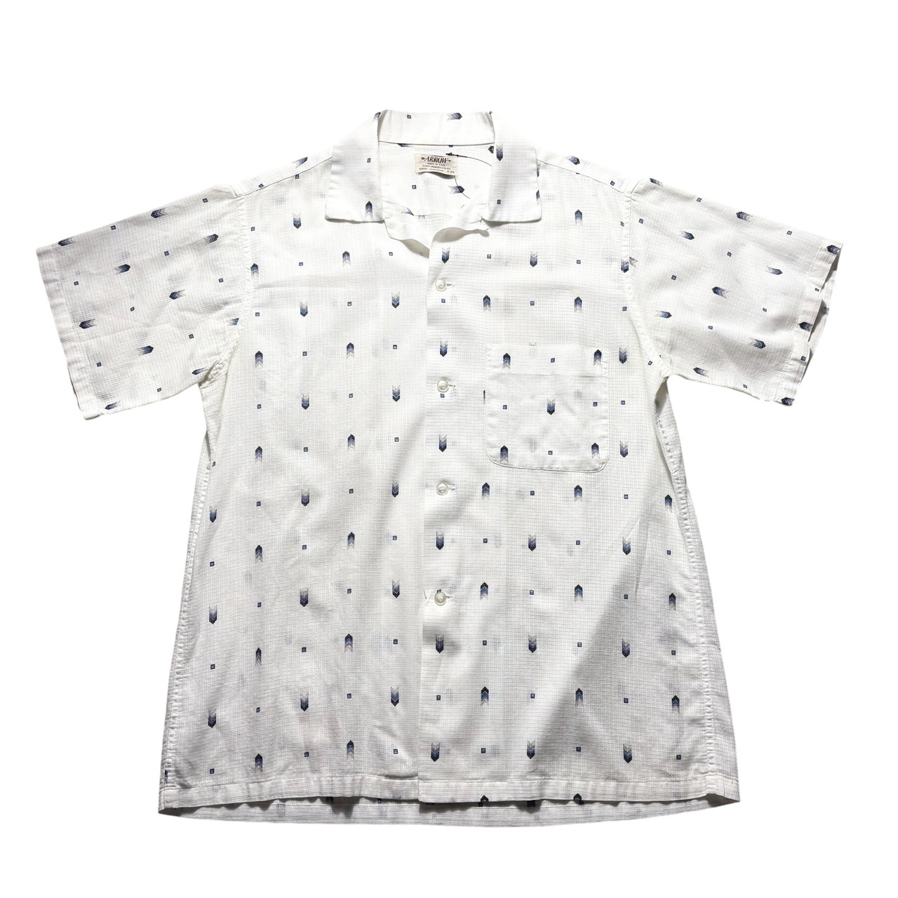 vintage 1950’s ARROW small pattern cotton shirt