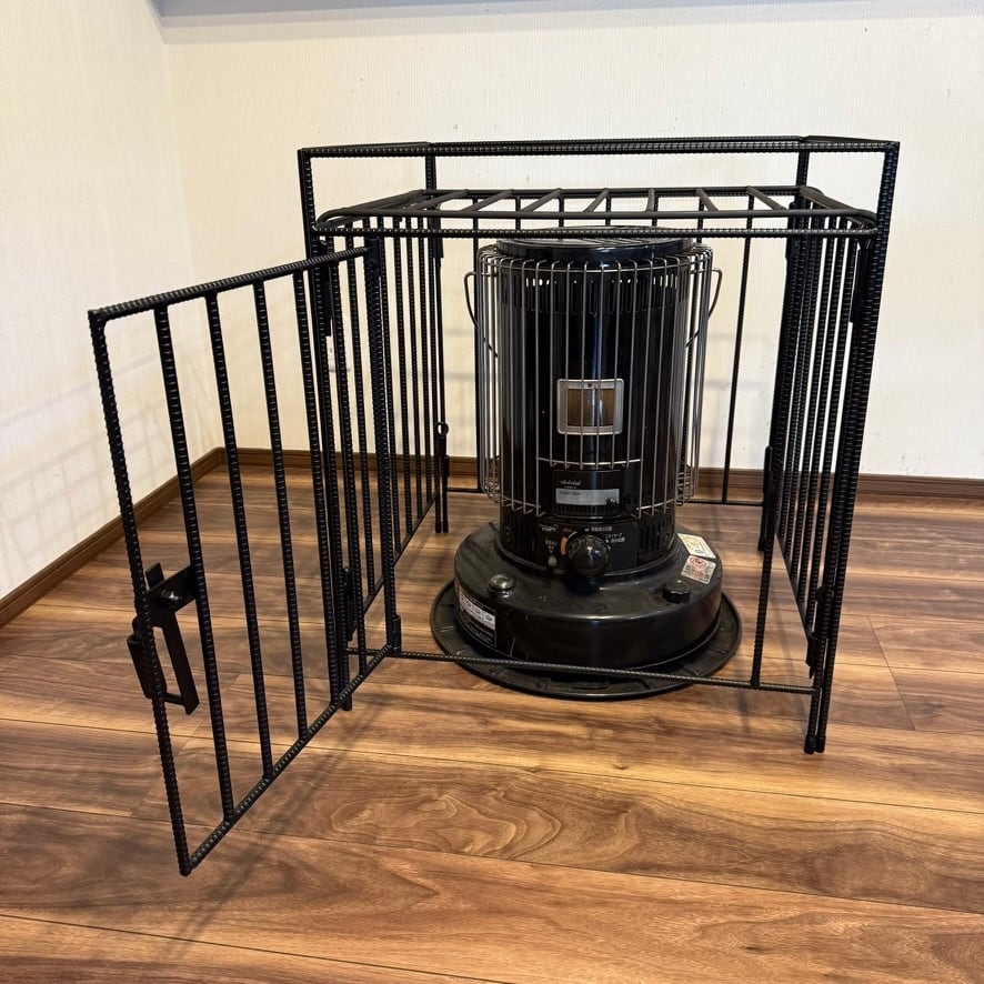 トヨトミ KS-67H ストーブガード 菱形デザイン 異形鉄筋無骨 ハンドメイド トヨトミ KS-67H ストーブガード 菱形デザイン 異形鉄筋無骨 ハンドメイド