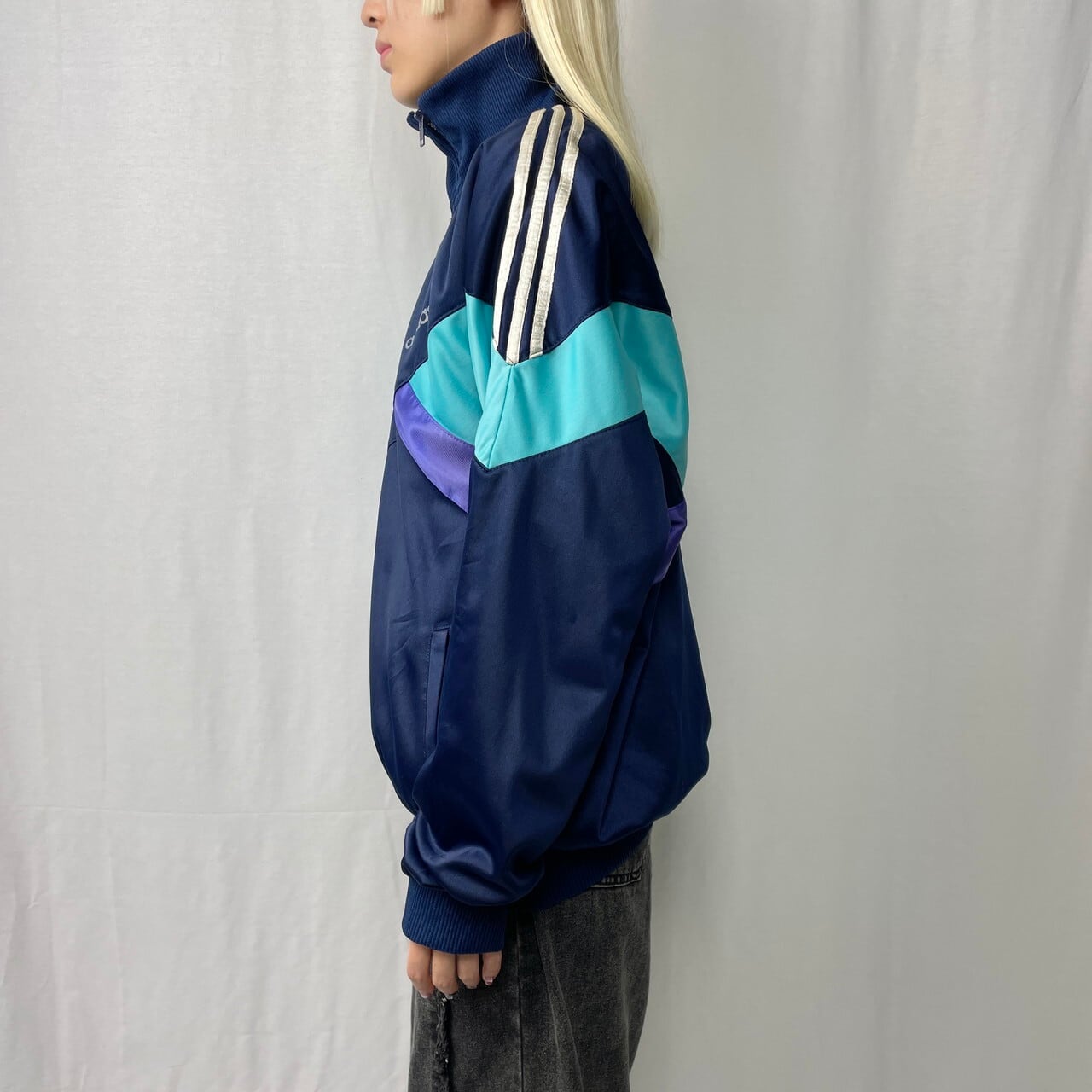 70～80年代 スペイン製 adidas アディダス ハイネック トラック ...