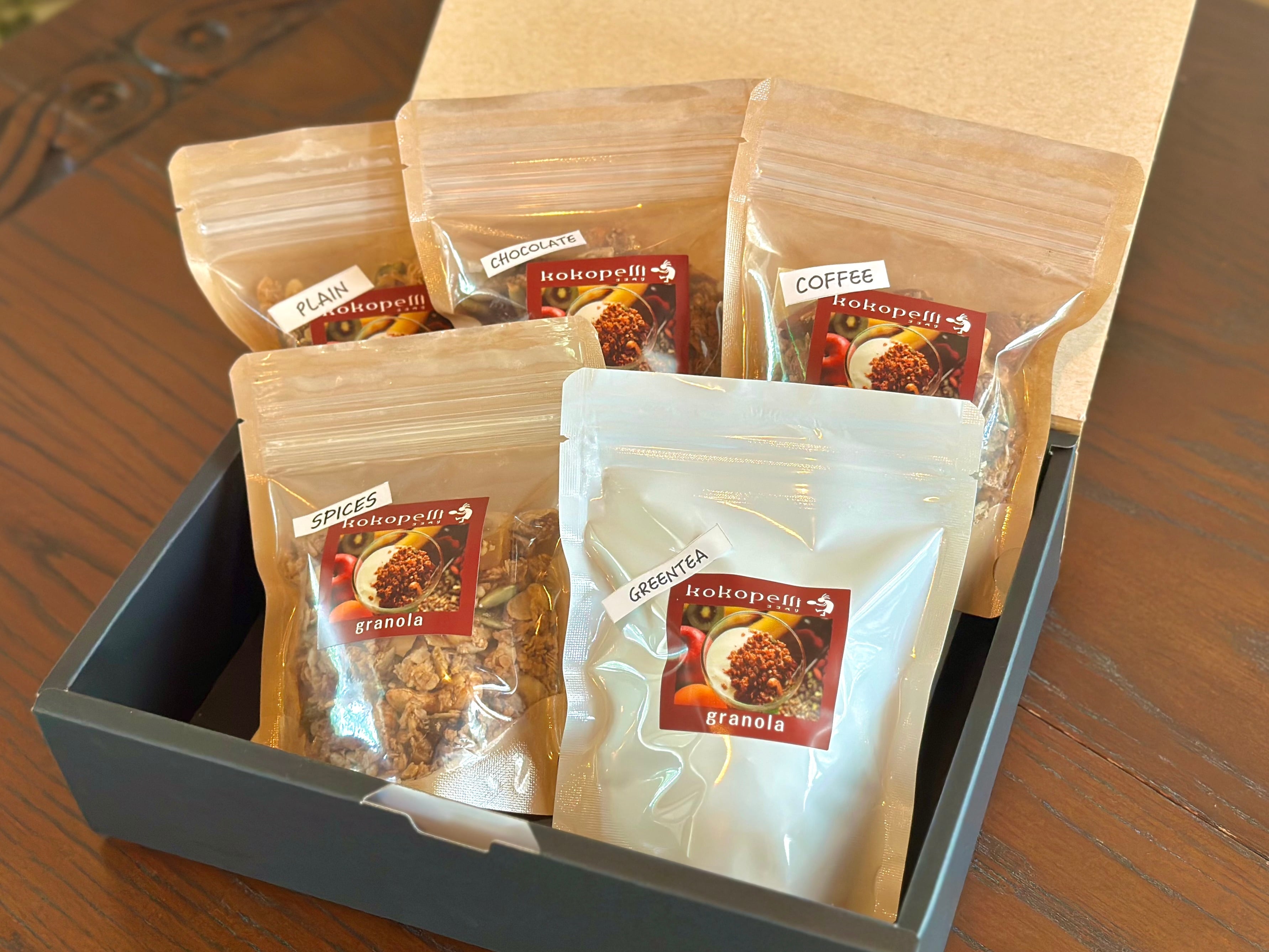 自家製グラノーラ5個詰め合わせ | kokopellibakeshop