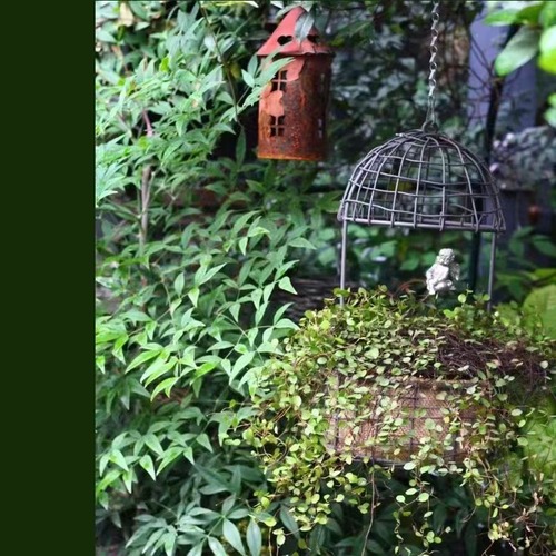 フラワースタンド プラントホルダー 吊り下げ アイアン 園芸ラック 観葉植物 植木鉢 手すり ハンギングバスケット 屋外 鉢置き ベランダ バルコニー 家庭菜園