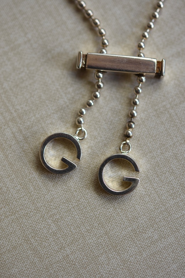 IORI／"GUCCI" bracelet／10-Strand ball chain