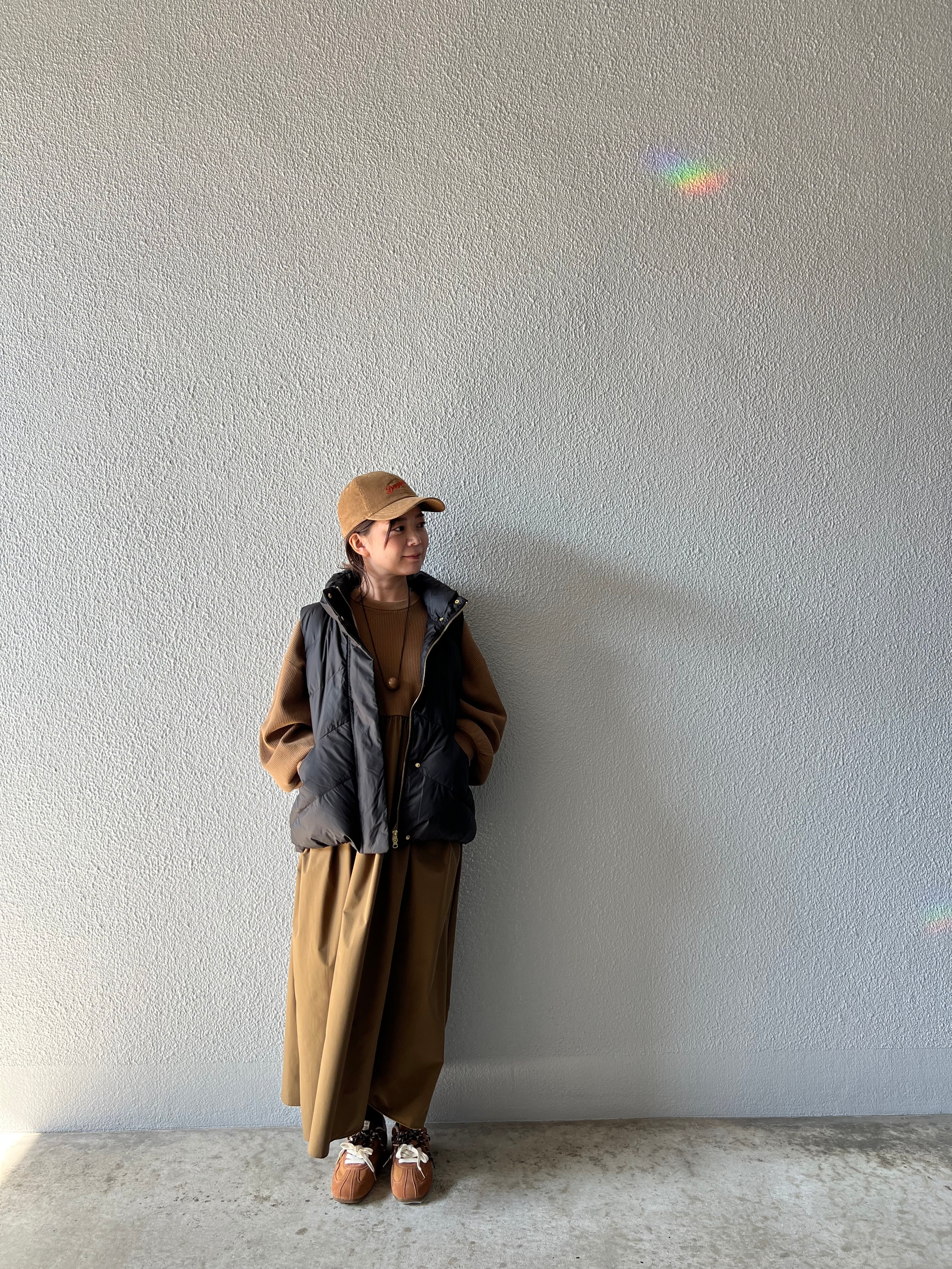 【PASSIONE】異素材ドッキングワンピース 546102