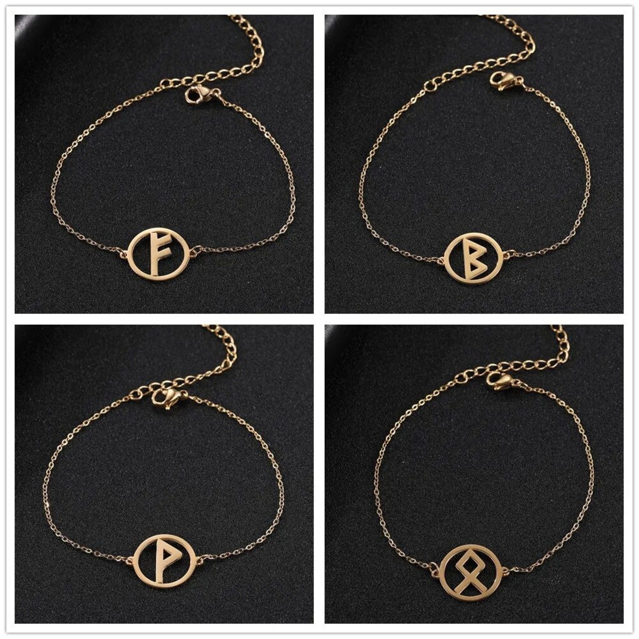 ルーンブレスレット　チェーンタイプ　M23766