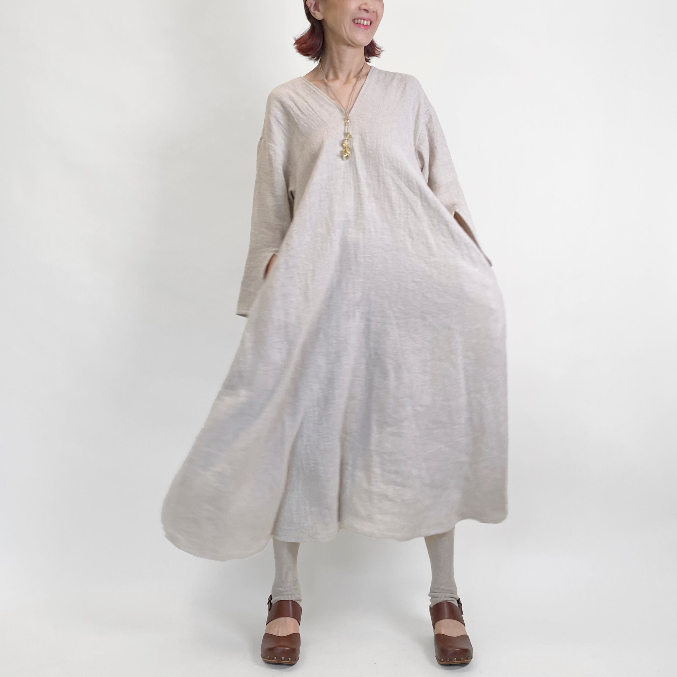 リリードレスリネンウール(D28) | naocono