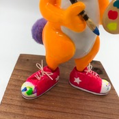 CHERBBIT Sculpture Art オレンジ