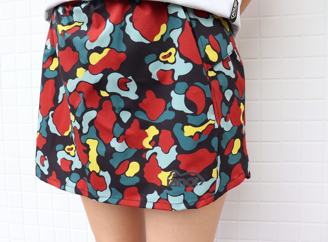 ＜ranor＞DUCK CAMOUFLAGE SKIRT