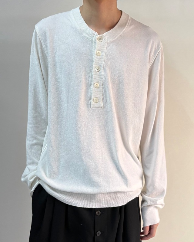 【DOLCE&GABBANA】henry-neck top