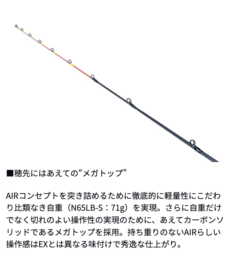ダイワ / エメラルダス AIR IM K60LB-S | ルアーショップB－FARM