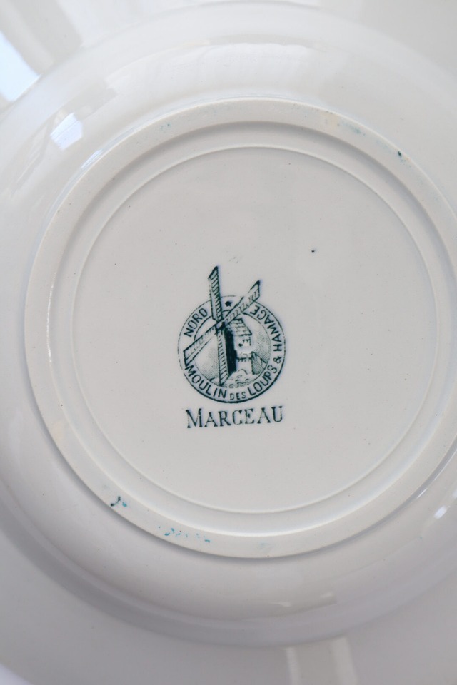 Moulin des Loups & Hamage ムーラン・デ・ルー “MARCEAU” 深皿プレート/B