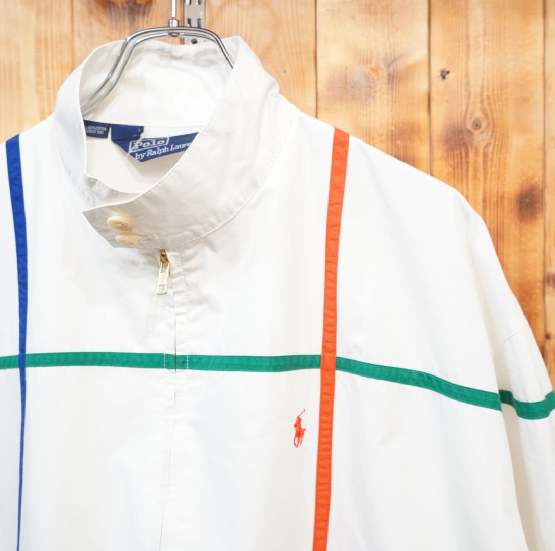 極美品 ポロラルフローレン ドリズラージャケット ジップアップ