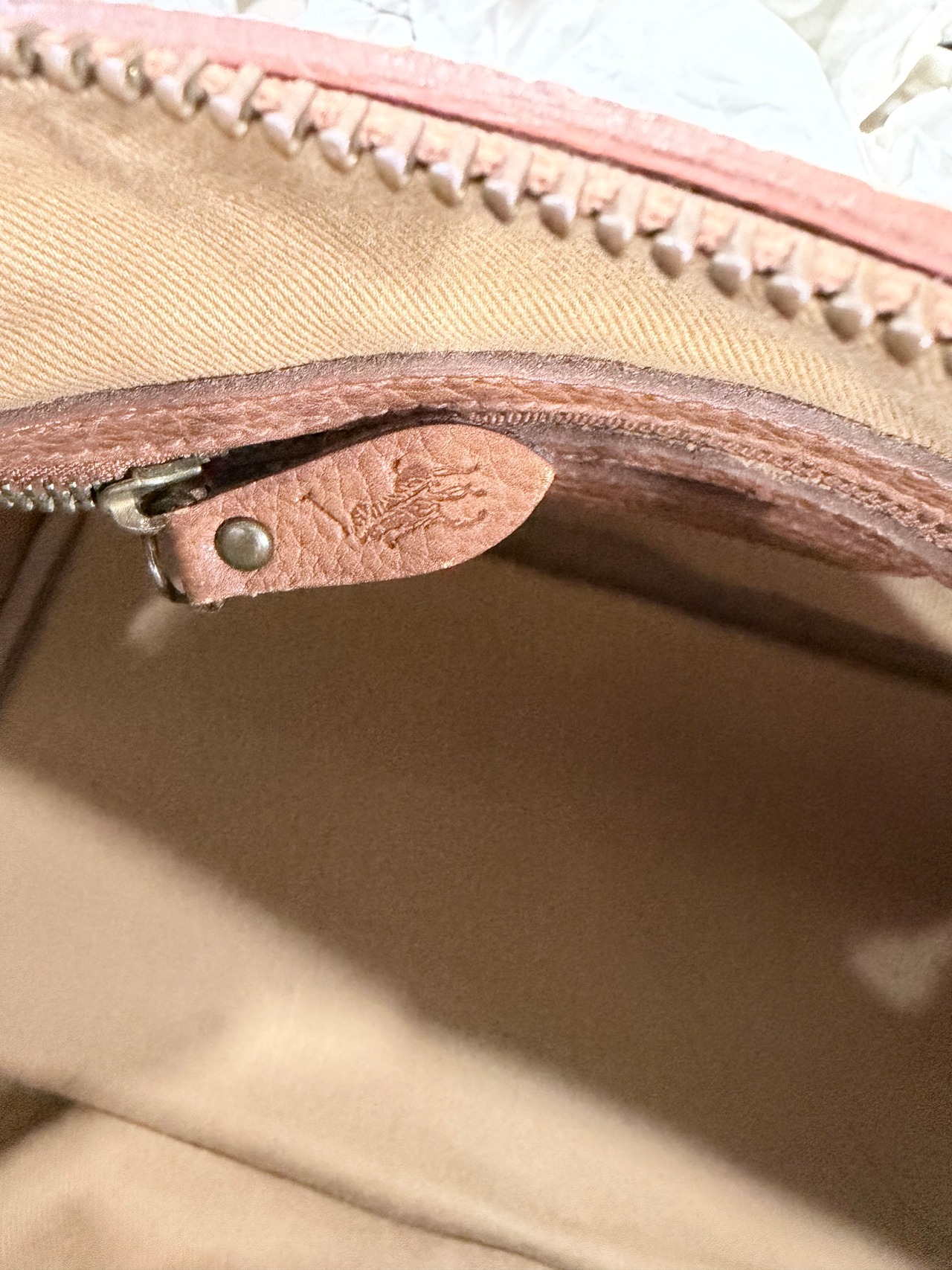 1990s POLO RALPH LAUREN / Leather Boston Bag