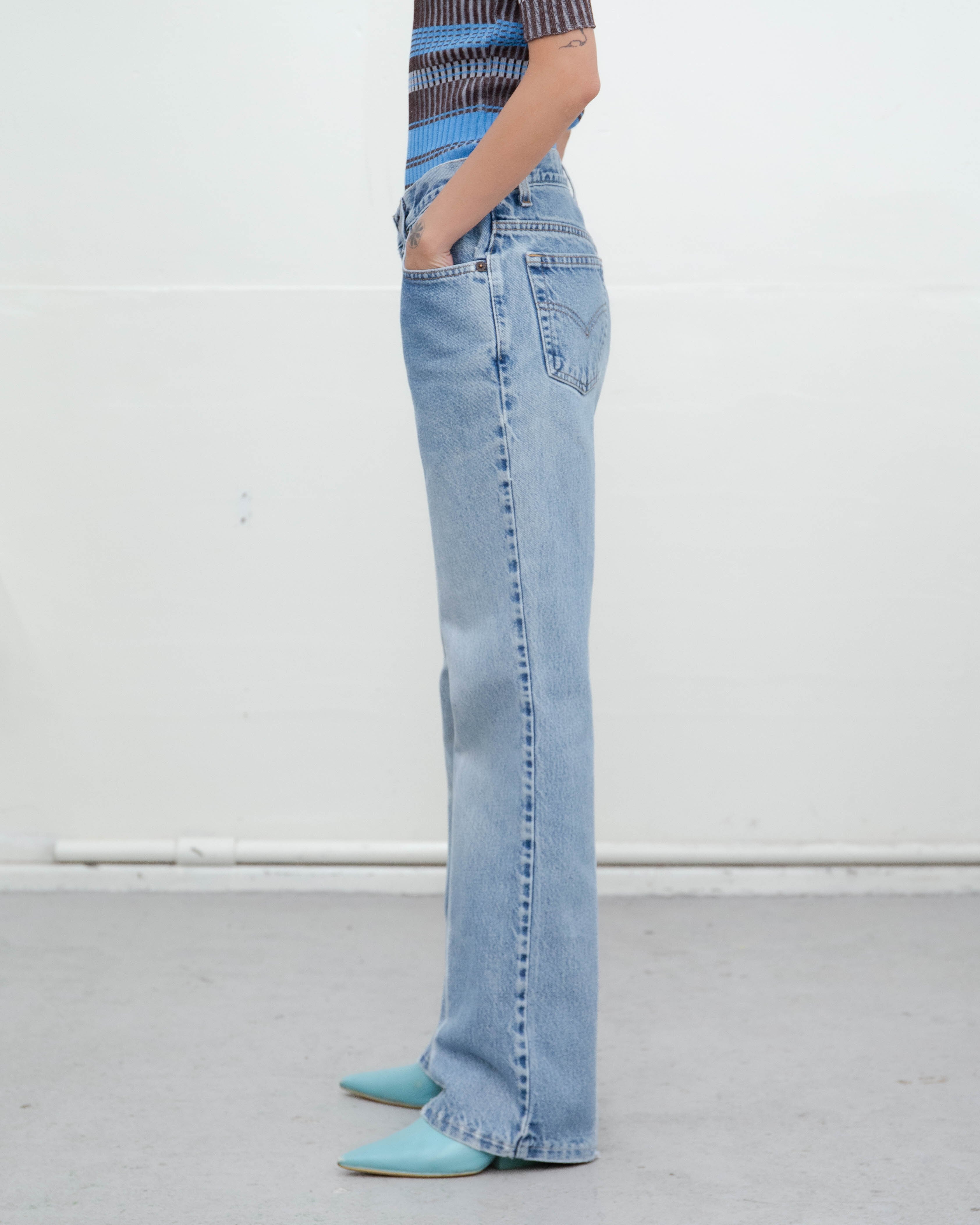 1990s Levi's 517 - good faded bootcut denim | LUIK FINN
