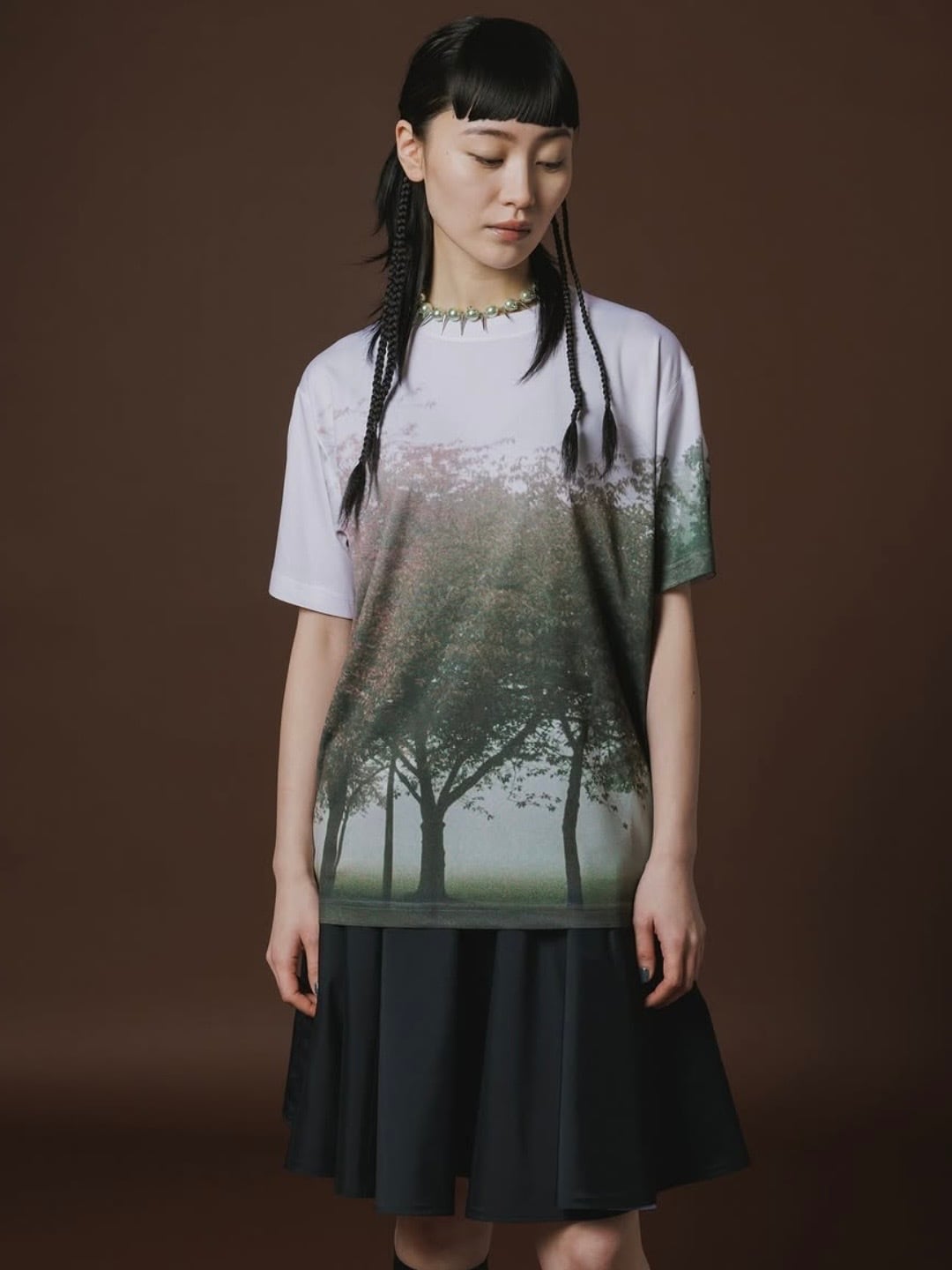 26SS】MUKASA ムカサ / リブトップス シアー / sheer lib tops | TRENT