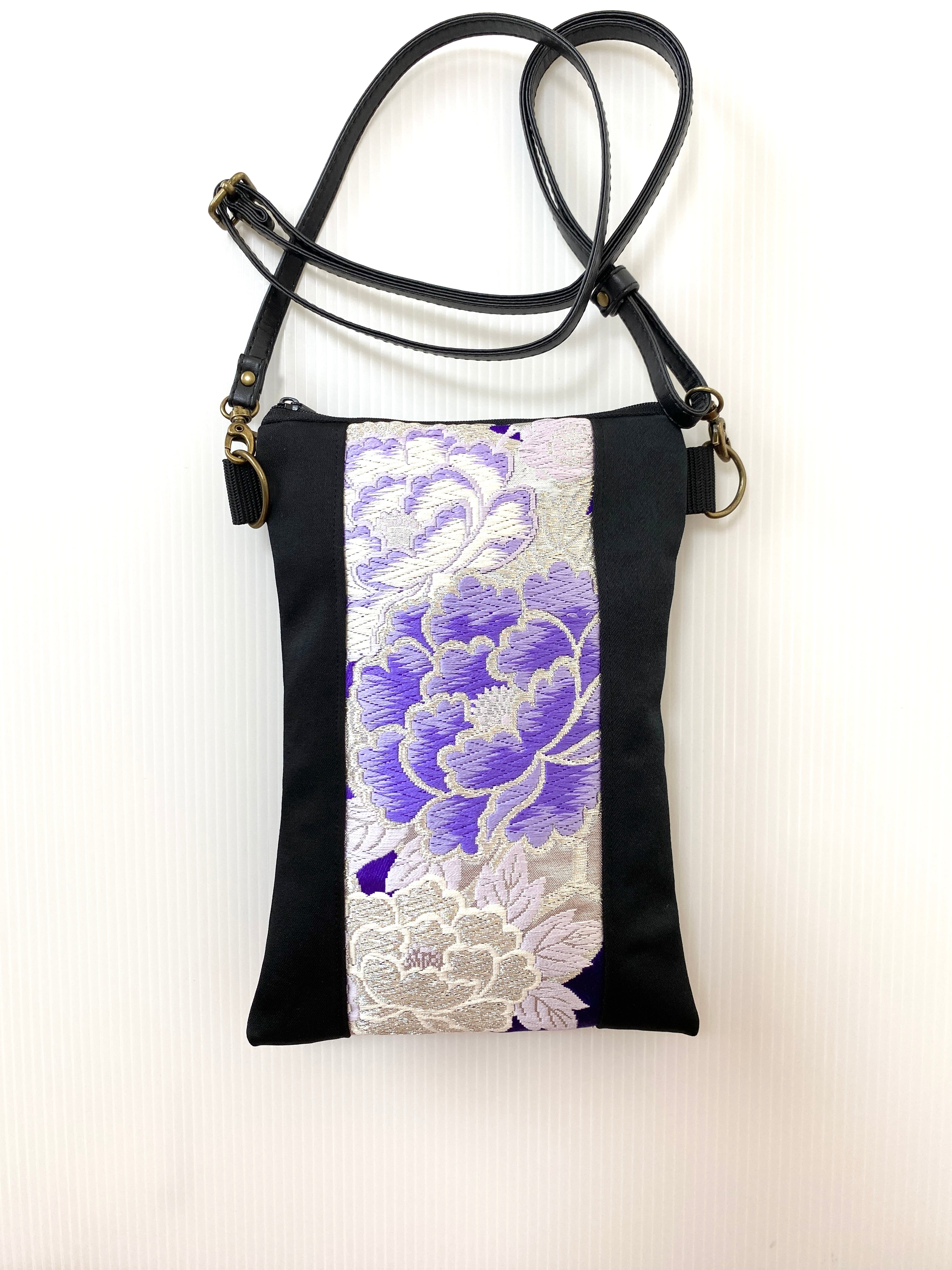 着物帯リメイクバッグ送料無料1点もの帯リメイクショルダーバッグ