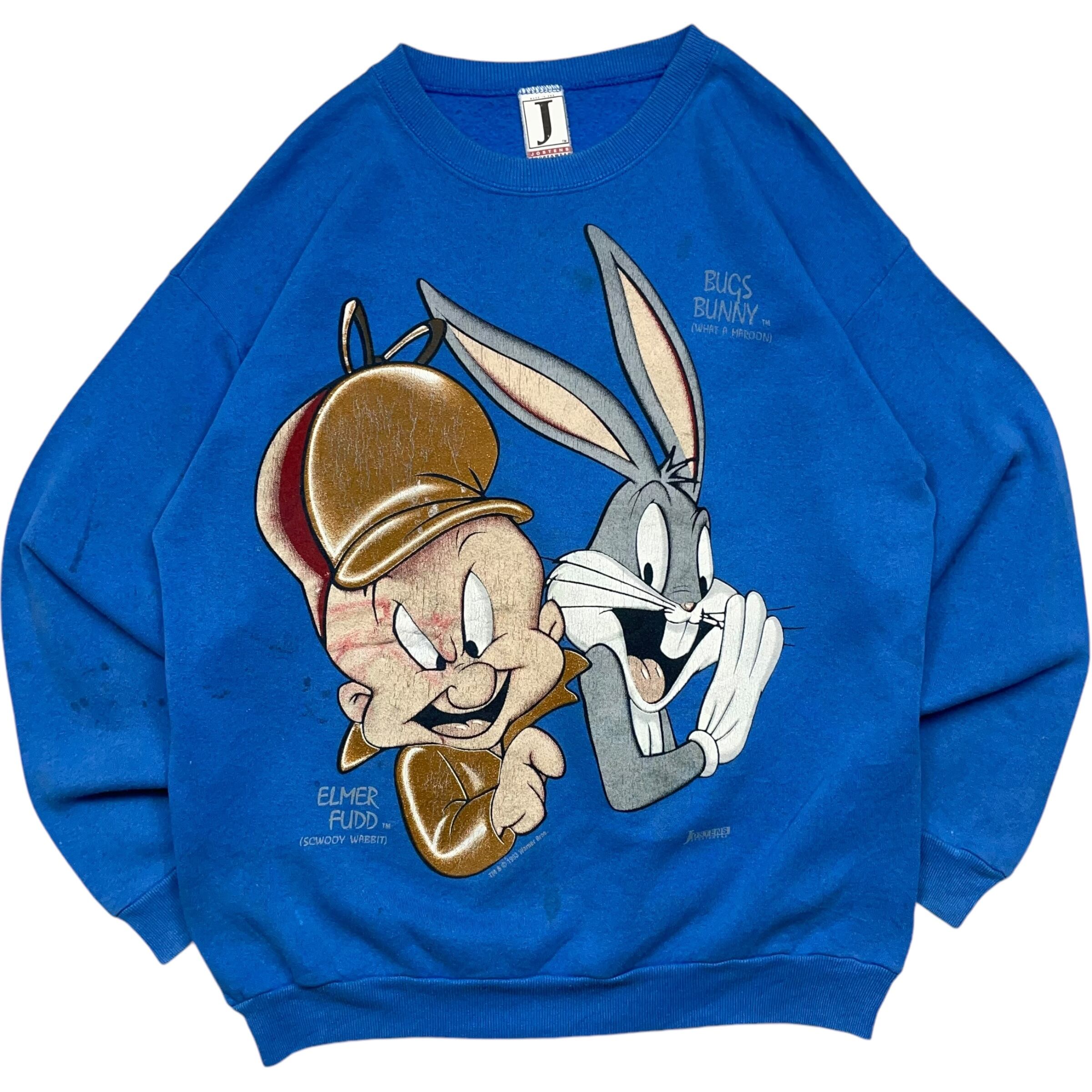 《L》BACS BUNNY キャラクター スウェット 80年代〜 vintage USA製 no.4703