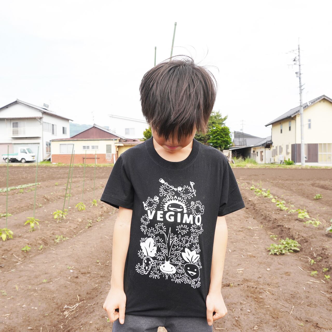 キッズ用 Vegimoオリジナルtシャツ 微生物tシャツ 菌tシャツ 納期約2週間 100枚限定 Off ベジモ野菜食堂デリカテッセン