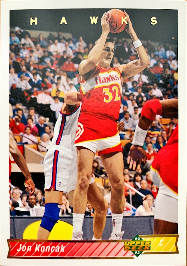NBAカード 92-93UPPERDECK Jon Koncak #210 HAWKS