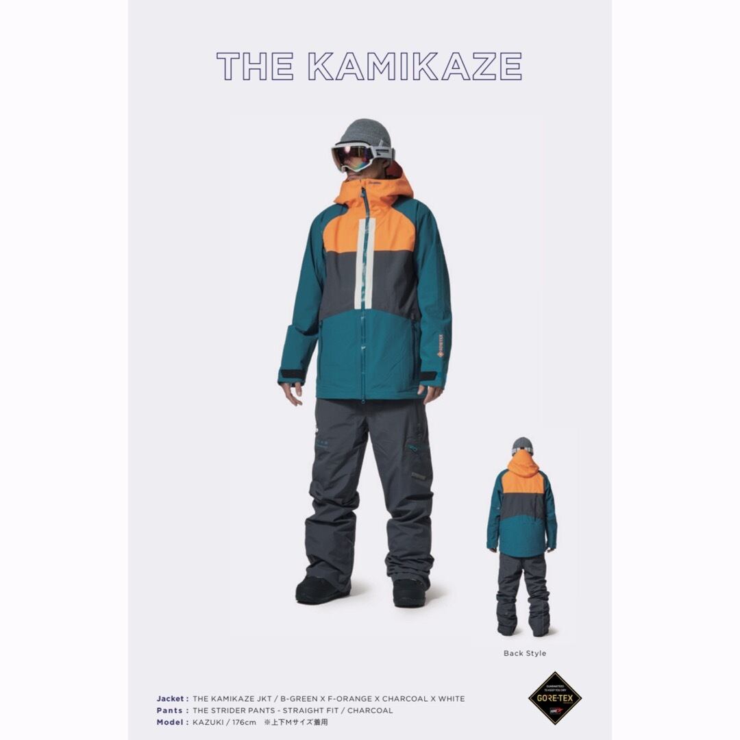 22-23 REW THE KAMIKAZE JKT 25 スノーボード ウェア アールイー