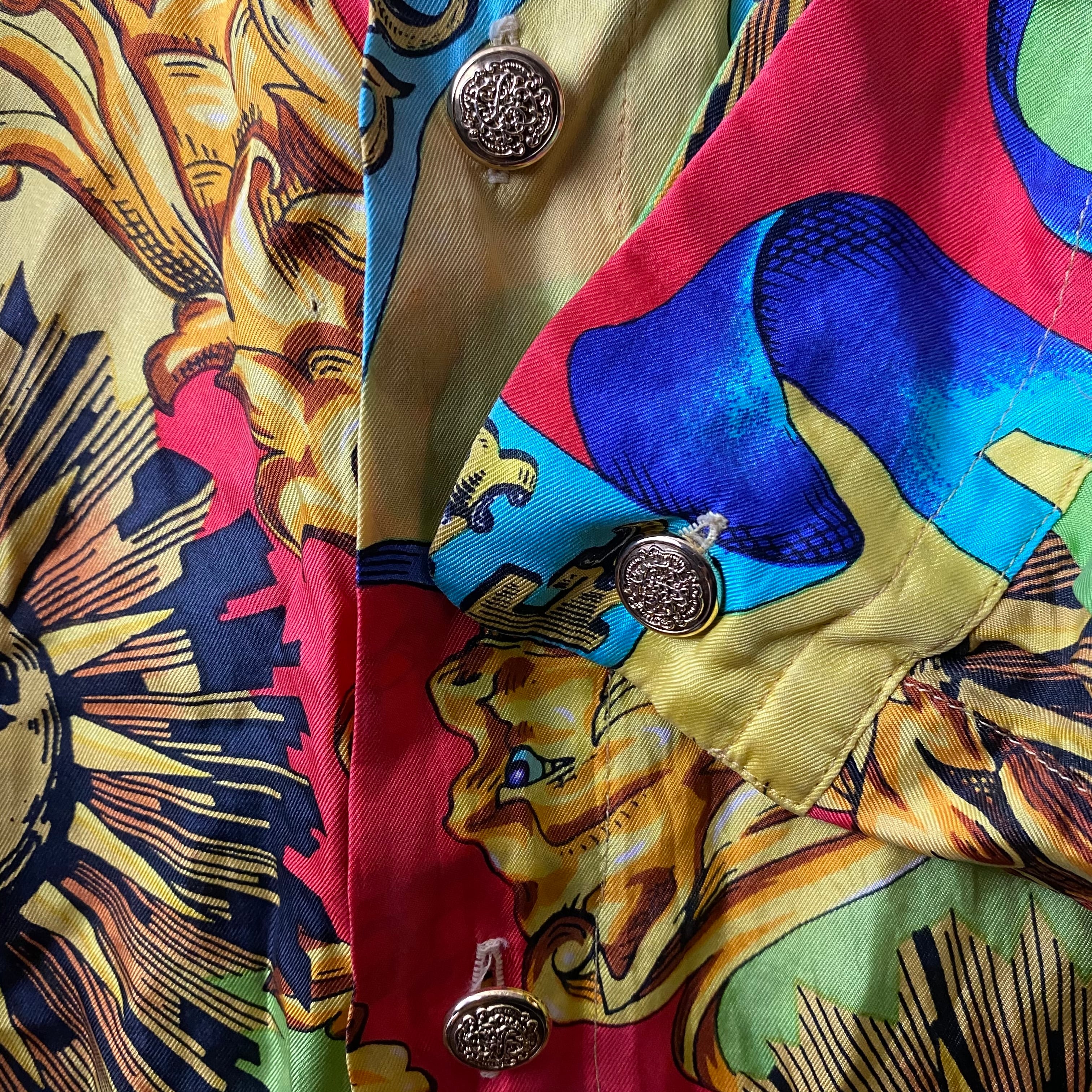 old YOSHIYUKI KONISHI baroque pattern silk shirt | NOIR ONLINE old YOSHIYUKI KONISHI baroque pattern silk shirt | NOIR ONLINE