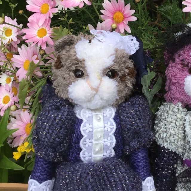 【毛糸の猫】ネコの女の子(マリン)