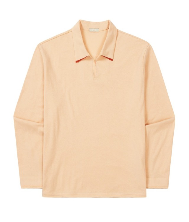[XLIM] EP.9 01 POLO SHIRT  COLOR : LIGHT PEACH 正規品 韓国ブランド 韓国通販 韓国代行 韓国ファッション XLIM エクスリム 日本 店舗