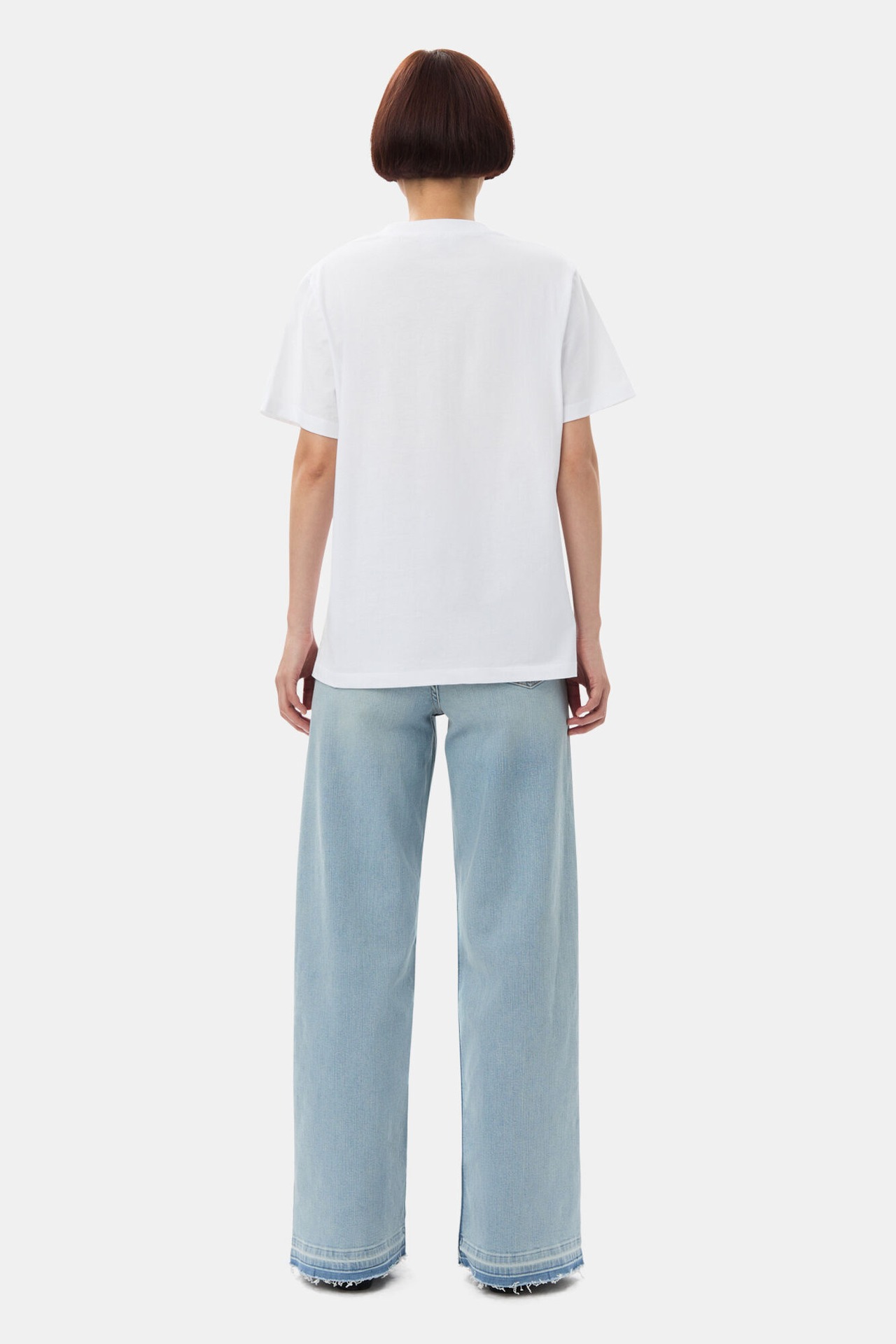 【25SS】GANNI ガニー / RELAXED PEACH T-SHIRT / Tシャツ - 4