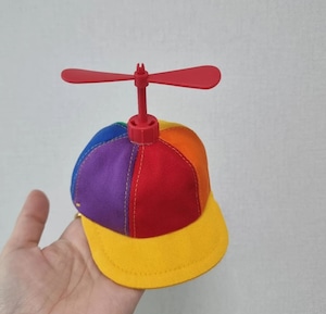 即納【ㄱ ㅅ ㅂ】Propeller Hat