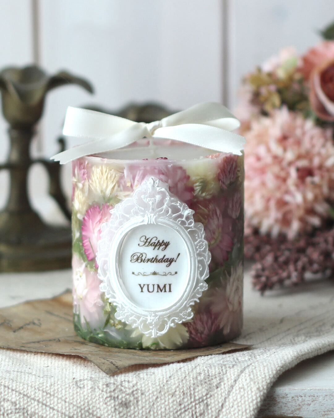 お客様専用ご確認ページ　メッセージ＆名入れキャンドル　