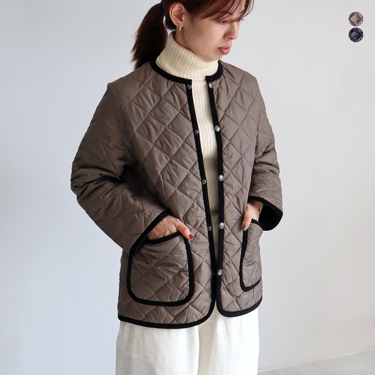 LAVENHAM * クルーネック キルティング ジャケット [SLJ4192] | galette-store(ガレットストア)  セレクトショップ｜ファッション通販 powered by BASE