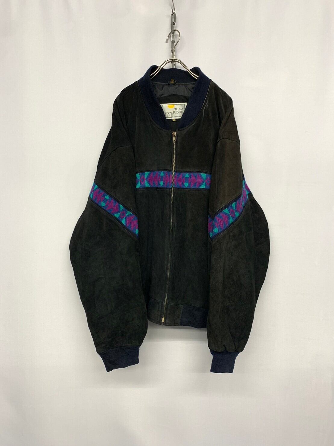 “MESA RIDGE” Native Line Leather Jacket | RENGA CLOTHING ...