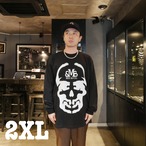 ビッグ スカル ロング スリーブ Tシャツ：MIC&Co. ミック アンド コー