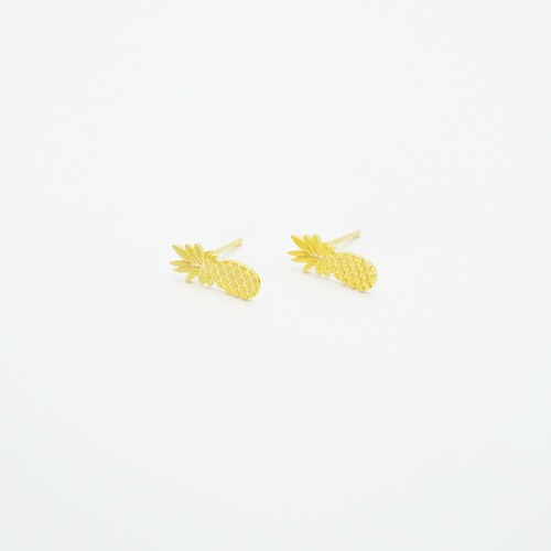 Golden Pineapple Earring｜Gold