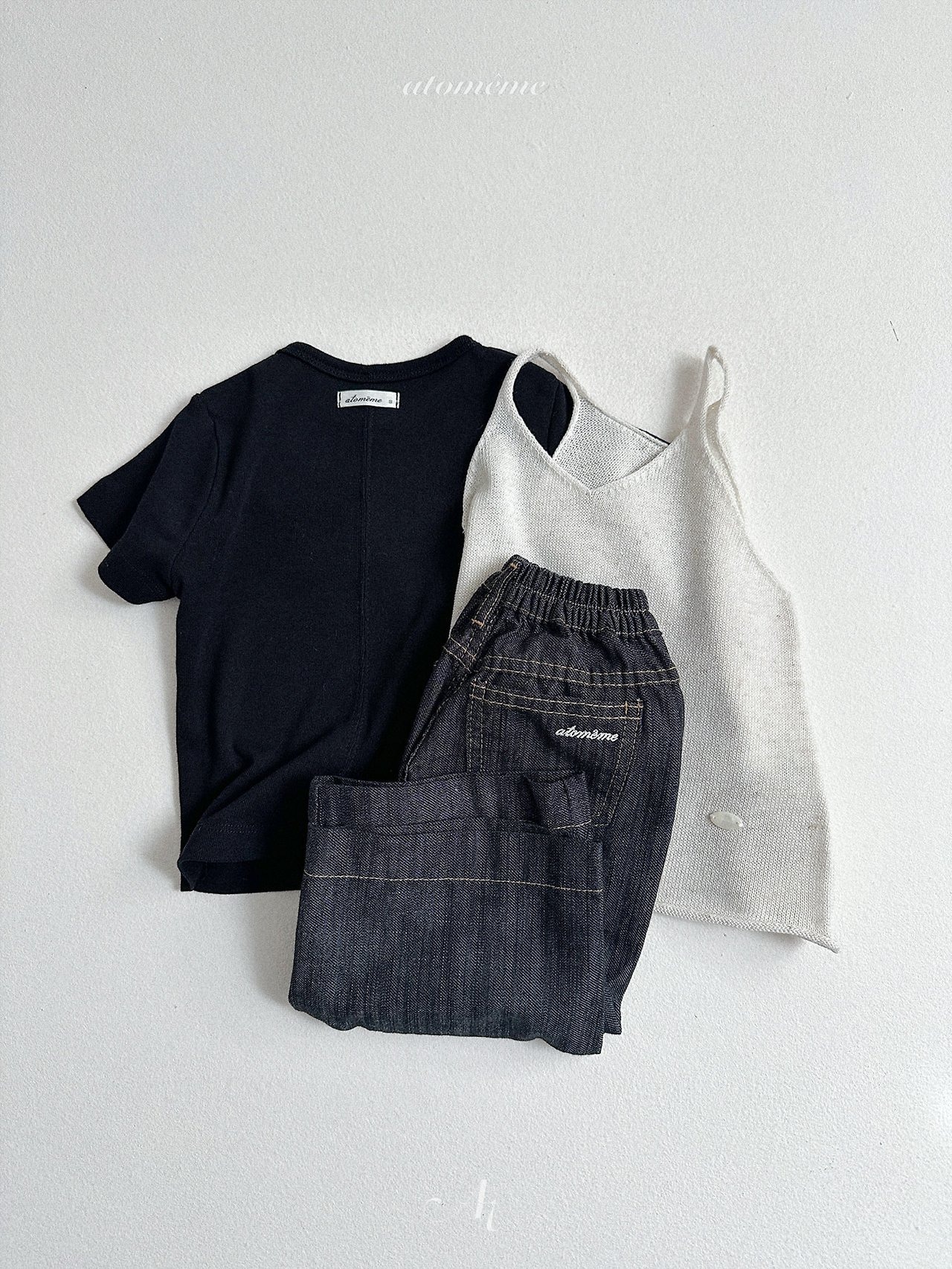 [atomeme] Summer Non-Fade Denim / [아토메메] 써머논페이드데님