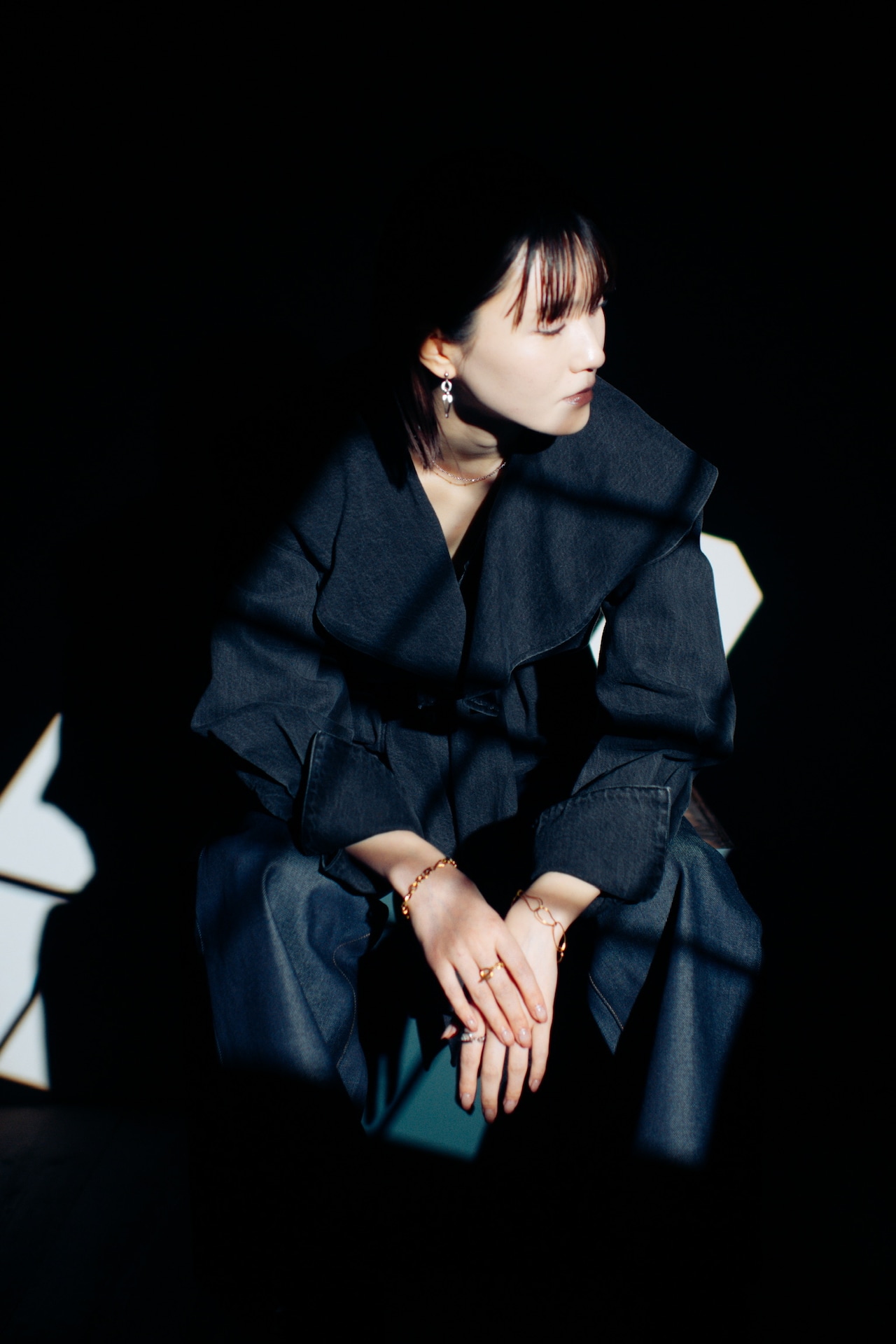 『夏への憧れ』 water chain bracelet