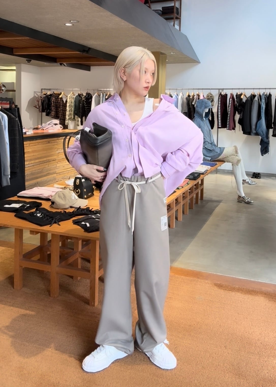 26SS】Maison MIHARA YASUHIRO ミハラヤスヒロ / Double Layered Shirt