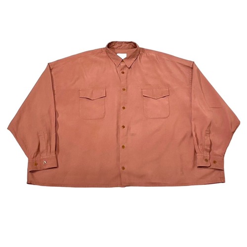 WhoWhat - Rayon Wide Shirt 15000+tax