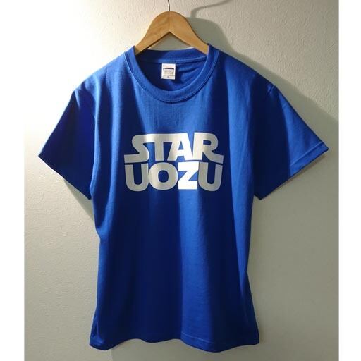 STAR UOZU　Tシャツ　ブルー×ホワイト