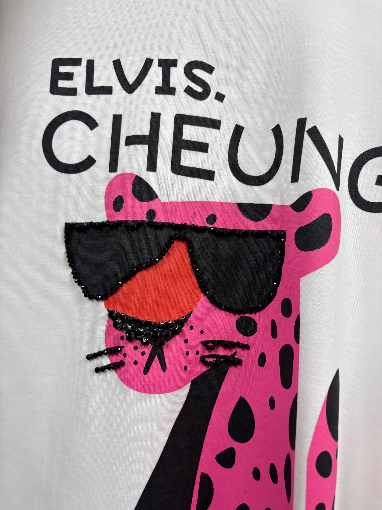【select】ピンクチーター　ビッグTシャツ　17839