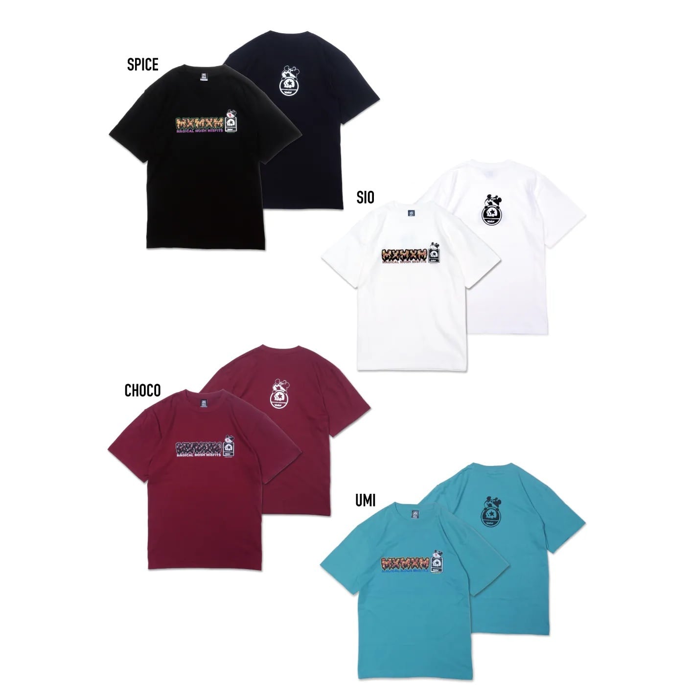 でん六 x MxMxM 】“WE LOVE NUTS” TEE (エアーフレッシュナー付き