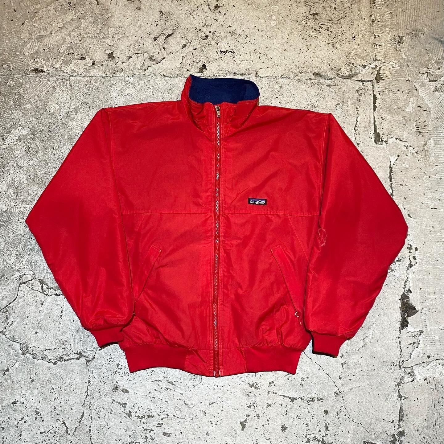 90s Patagonia / パタゴニア USA製 シェルドシンチラジャケット レッド