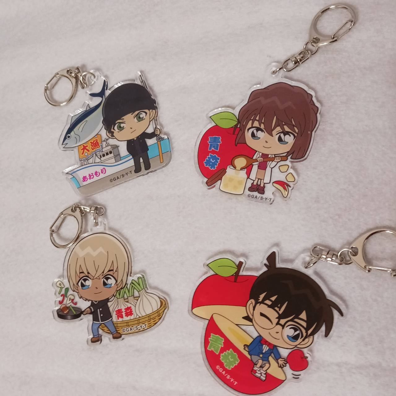 名探偵コナン青森 りんご／灰原 アクリルKH | AM☆BASE