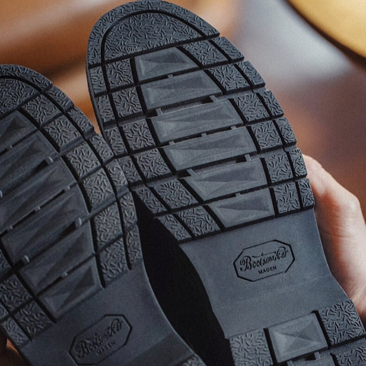 Black Lace-Up Loafer Shoes / ブラック レースアップ ローファー シューズ