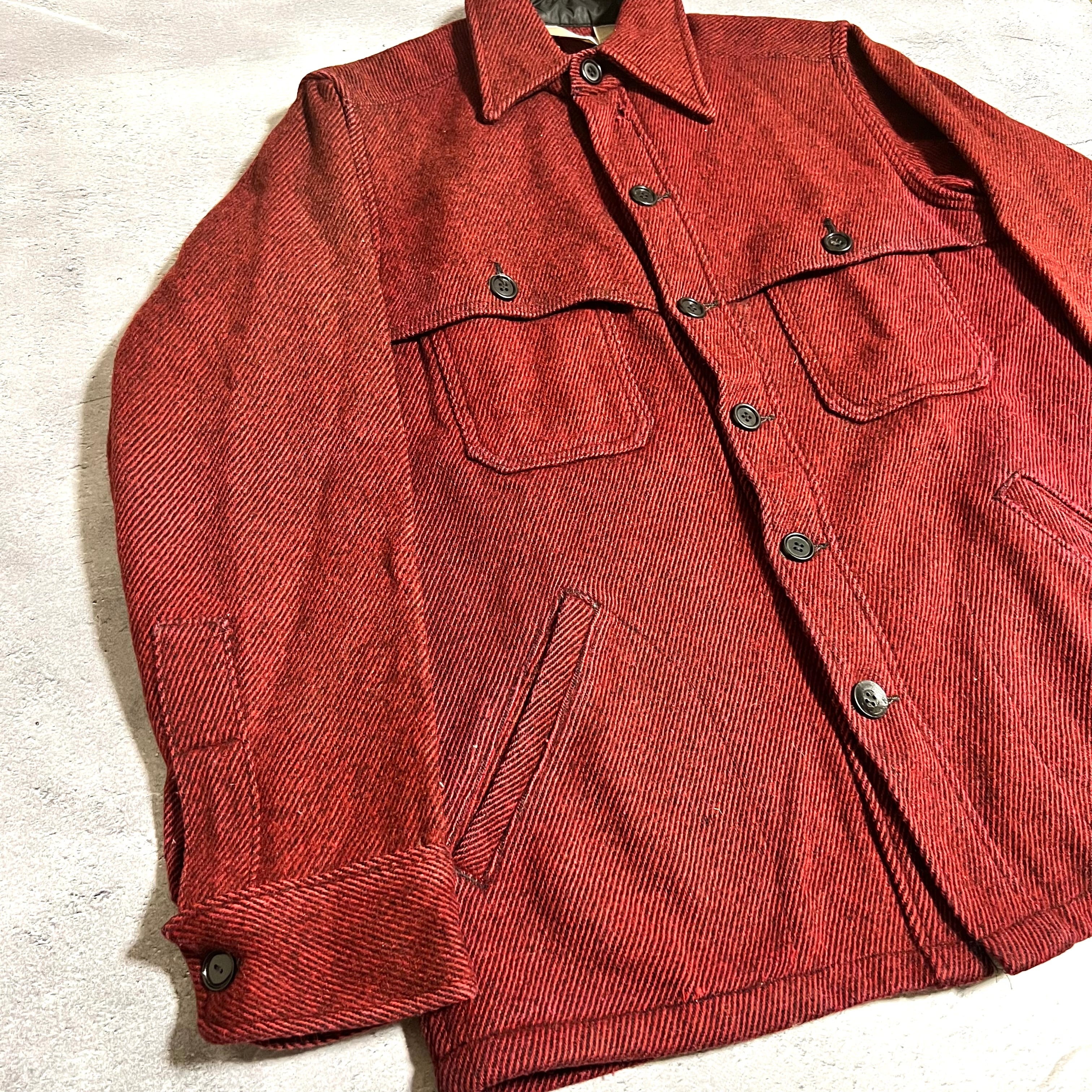 70's]woolrich double Mackinaw ダブルマッキーノシャツジャケット