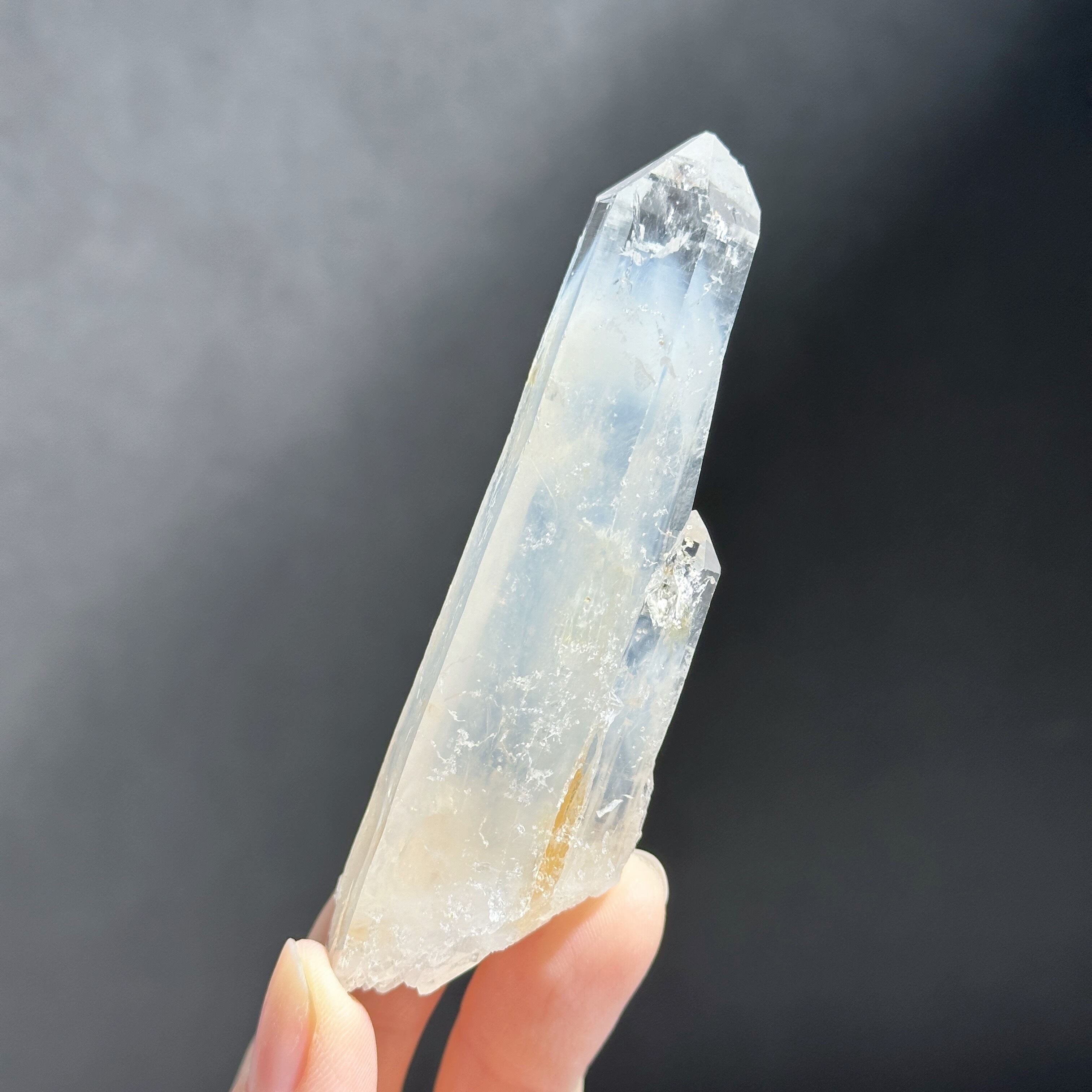 ブルーミストクォーツ ポイント12◇ Blue Mist Quartz ◇ 天然石・鉱物・パワーストーン