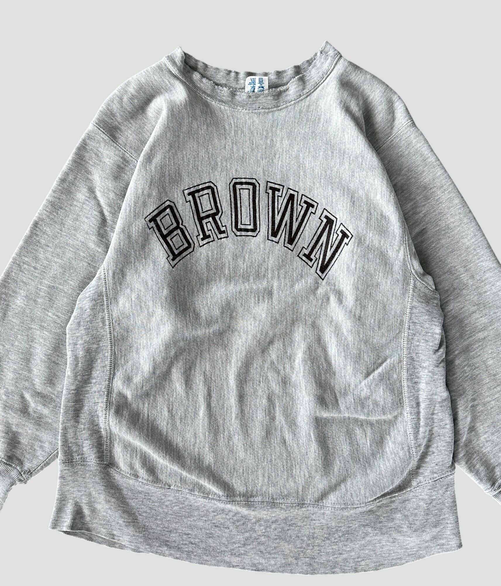 Champion- Vintage 80s M Reverse Weave Sweat【BROWN】made in