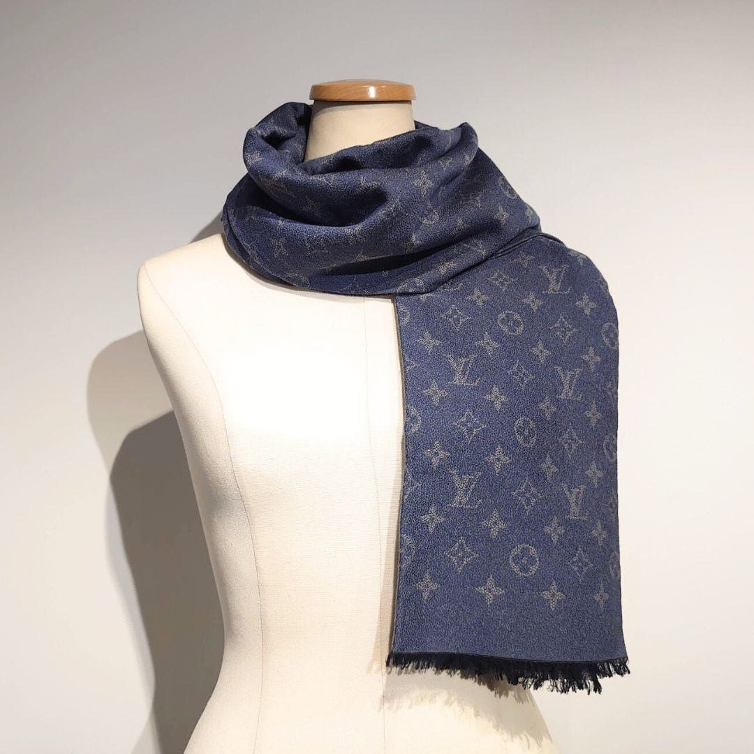 LOUIS VUITTON ルイヴィトン LV ストール エトール モノグラム 