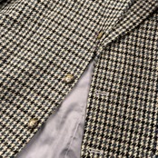 美品 Harris Tweed ハリスツイード F.CONCEPT MEN GOLD 段返3B テーラードジャケット サイズ S /メンズ/ビンテージ